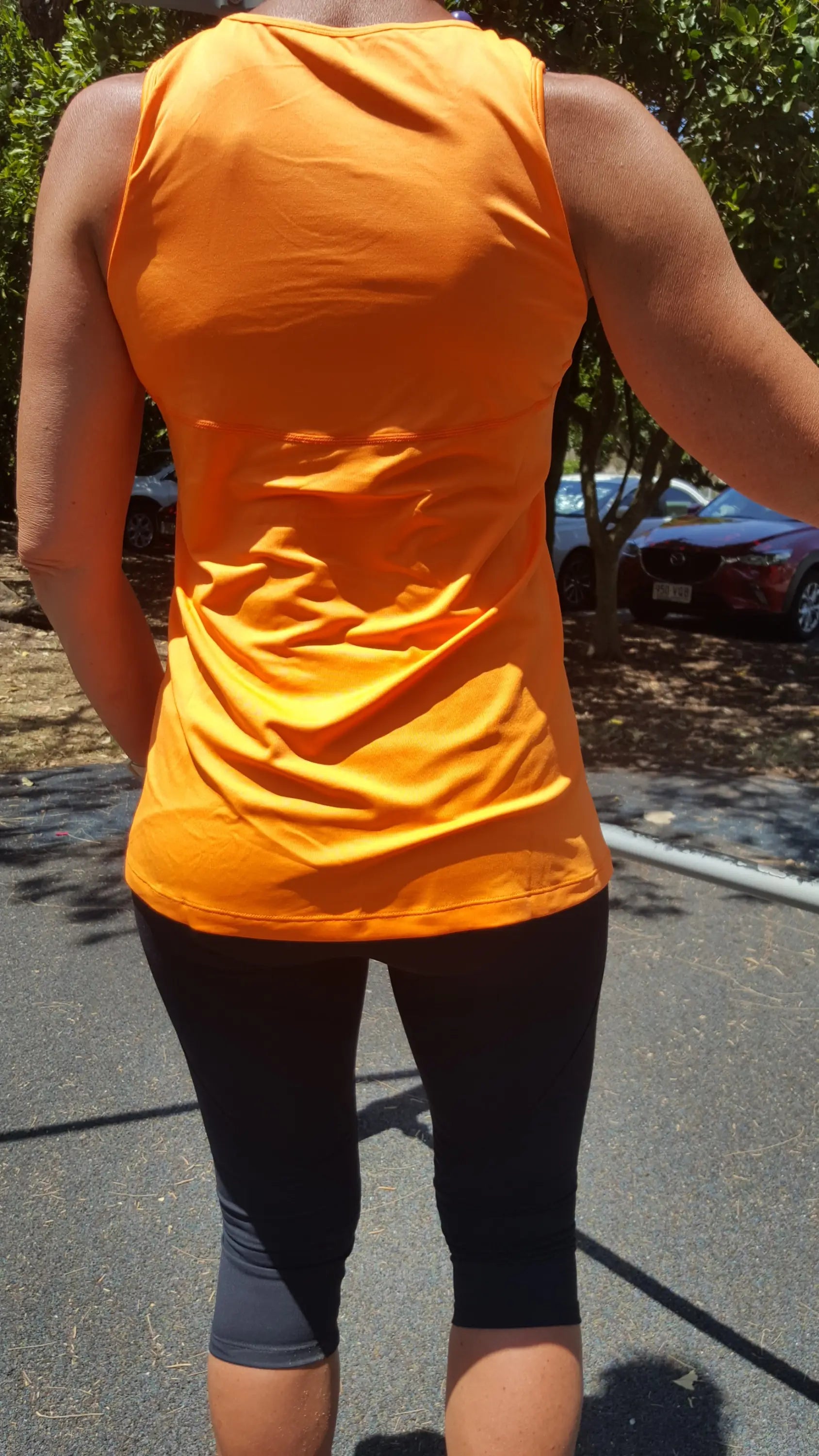 Gmaxx Active Full Back Singlet - gmaxx