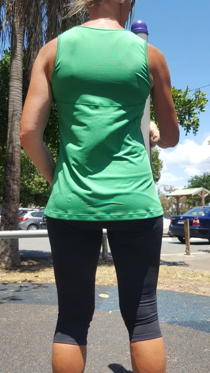 Gmaxx Active Full Back Singlet - gmaxx