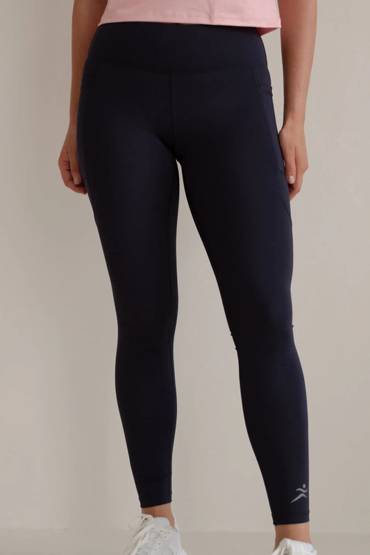 Gmaxx ’ATTACK NAVY’ Full Length Leggings - XS - Ladies Leggings