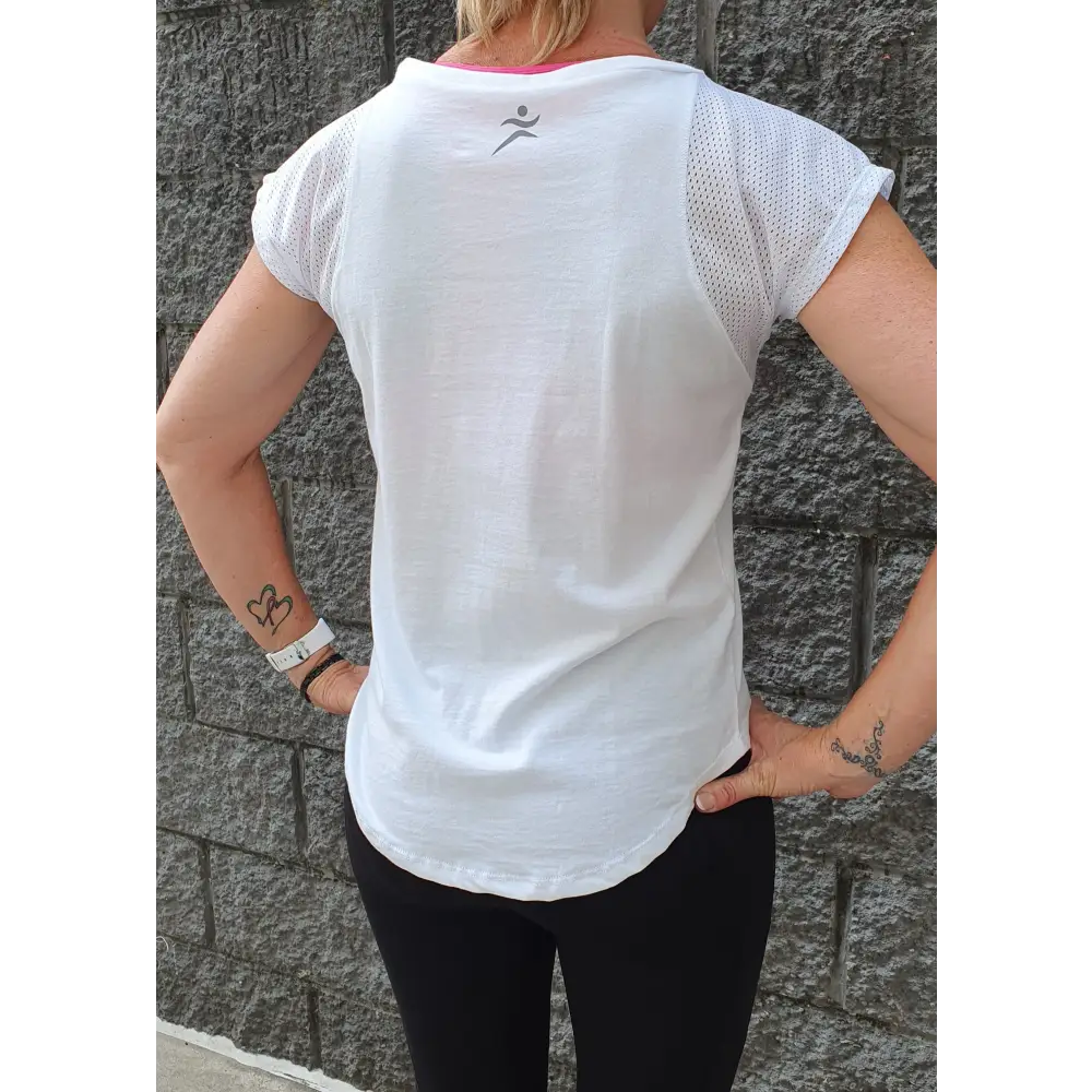 Gmaxx Cancer Fundraiser Tee - White - gmaxx