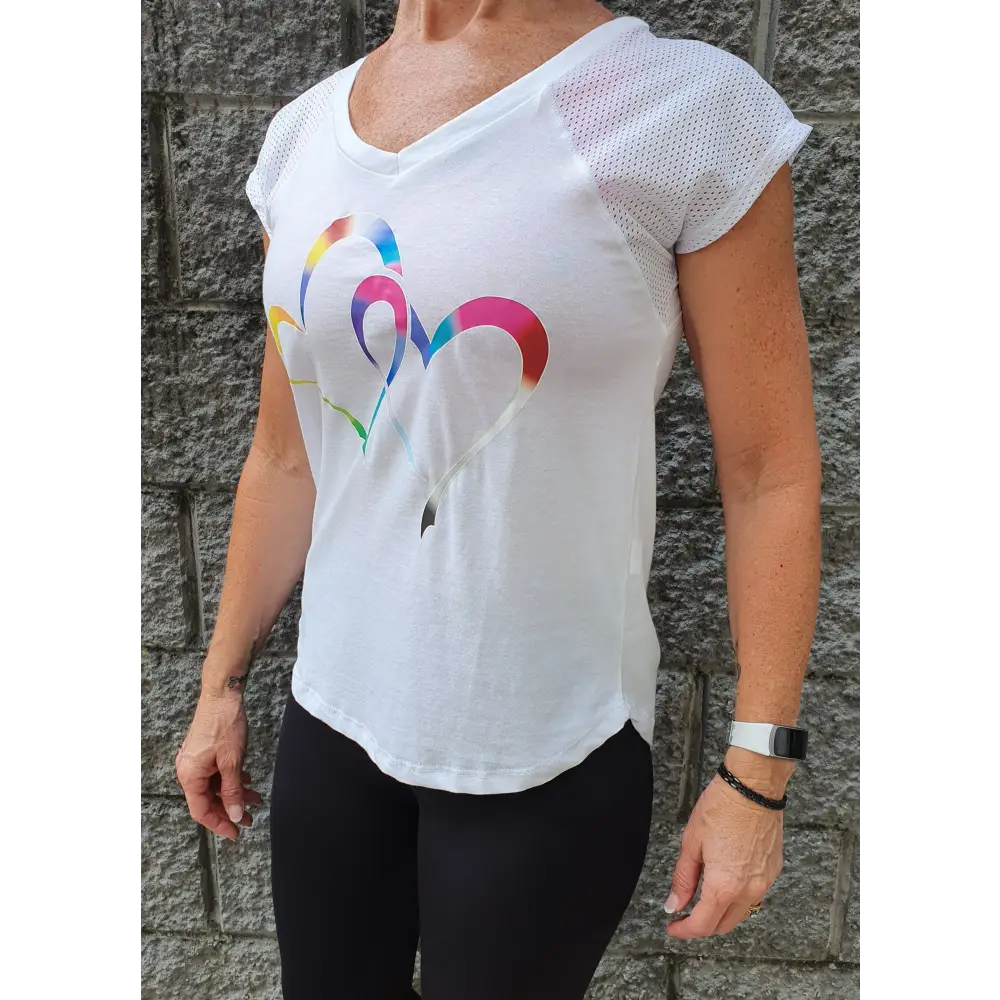 Gmaxx Cancer Fundraiser Tee - White