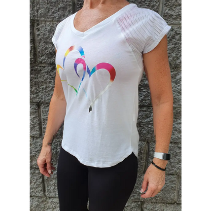 Gmaxx Cancer Fundraiser Tee - White