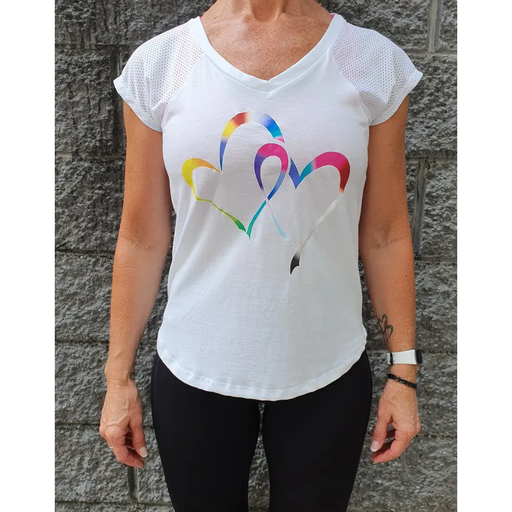 Gmaxx Cancer Fundraiser Tee - White