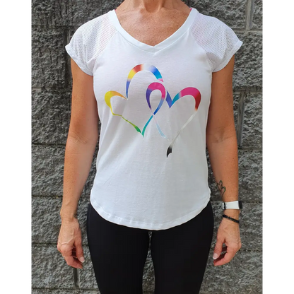 Gmaxx Cancer Fundraiser Tee - White