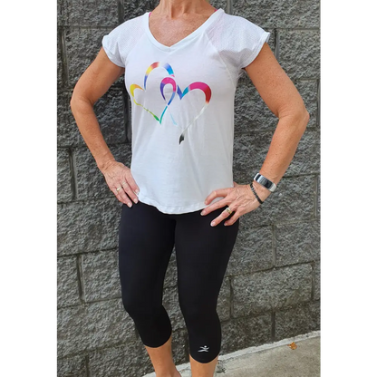 Gmaxx Cancer Fundraiser Tee - White