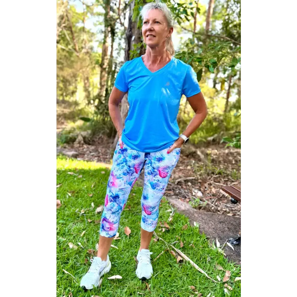 Amelia 3/4 Active Leggings - Activewear