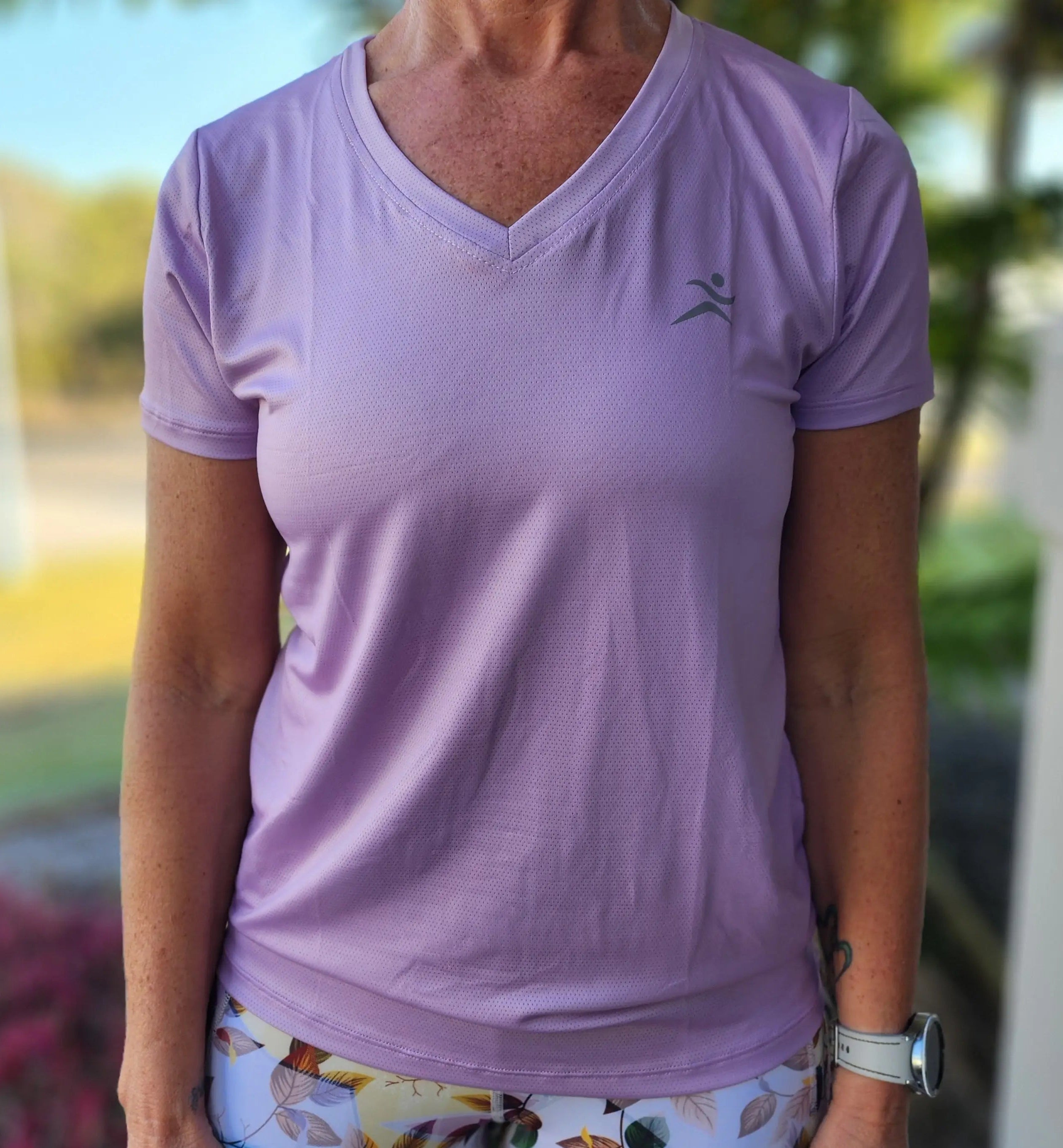 gmaxx Mesh Tee’s - XS / Mauve - Activewear
