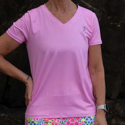 gmaxx Mesh Tee’s - XS / Bright Pink - Activewear