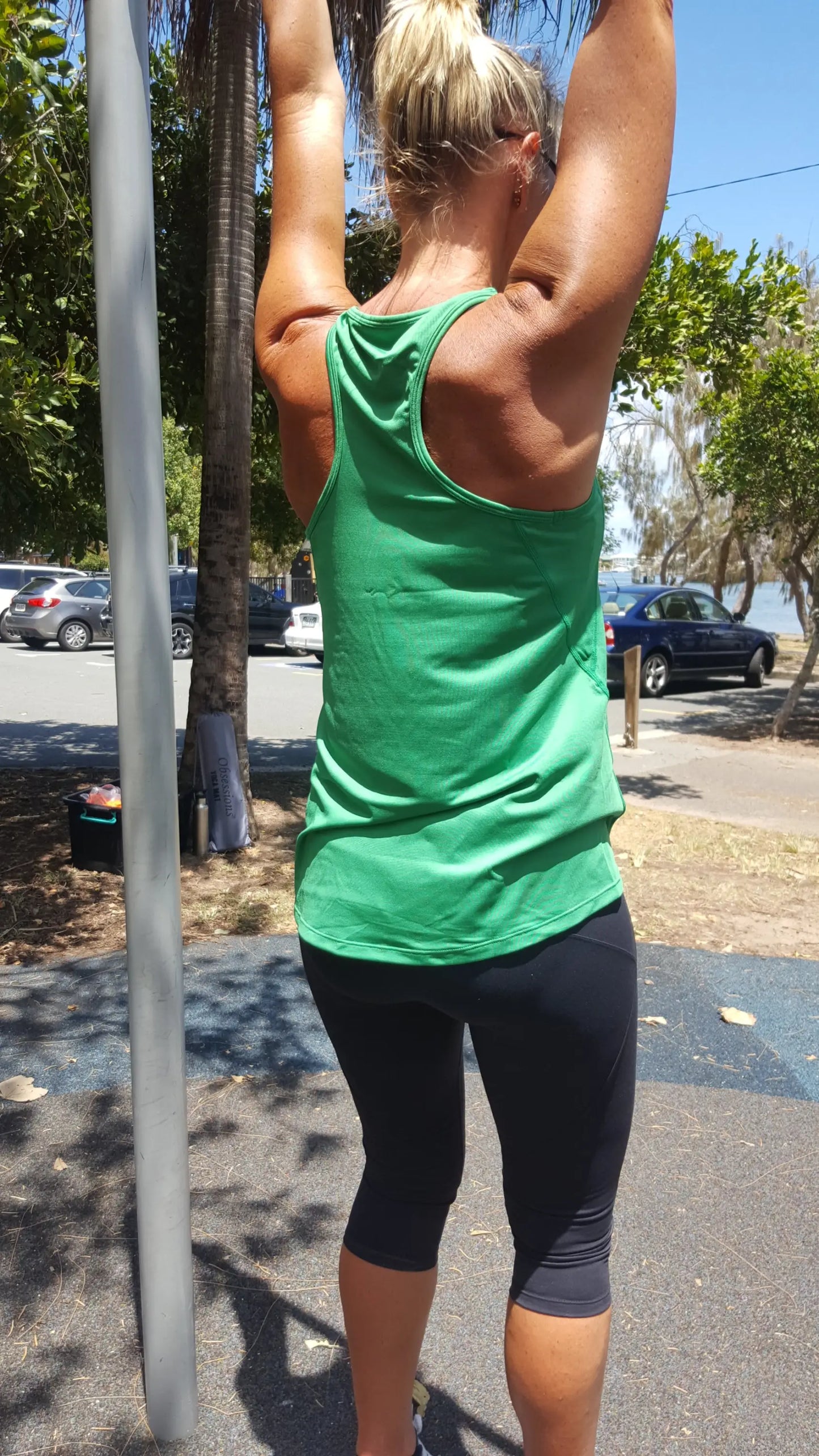 Gmaxx Active Racer Back Singlets - $15.00
