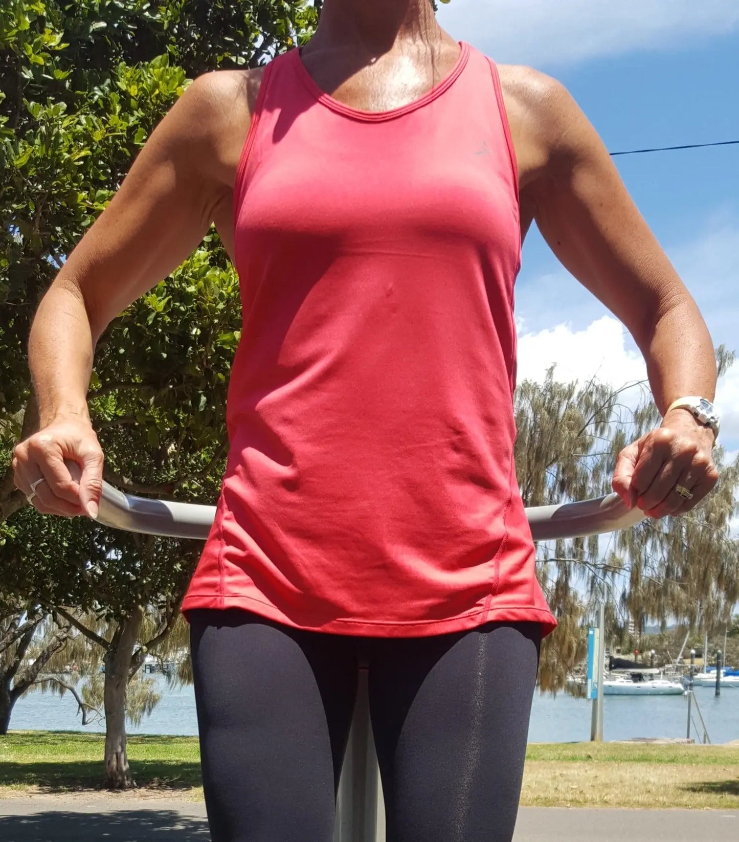 Gmaxx Active Racer Back Singlets - $15.00