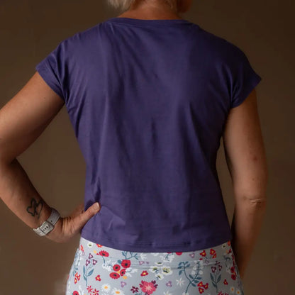 Holli Cap Sleeve Tee - gmaxx