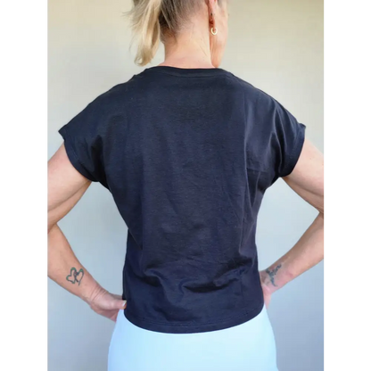 Holli Cap Sleeve Tee - gmaxx