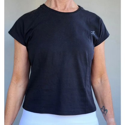 Holli Cap Sleeve Tee - gmaxx