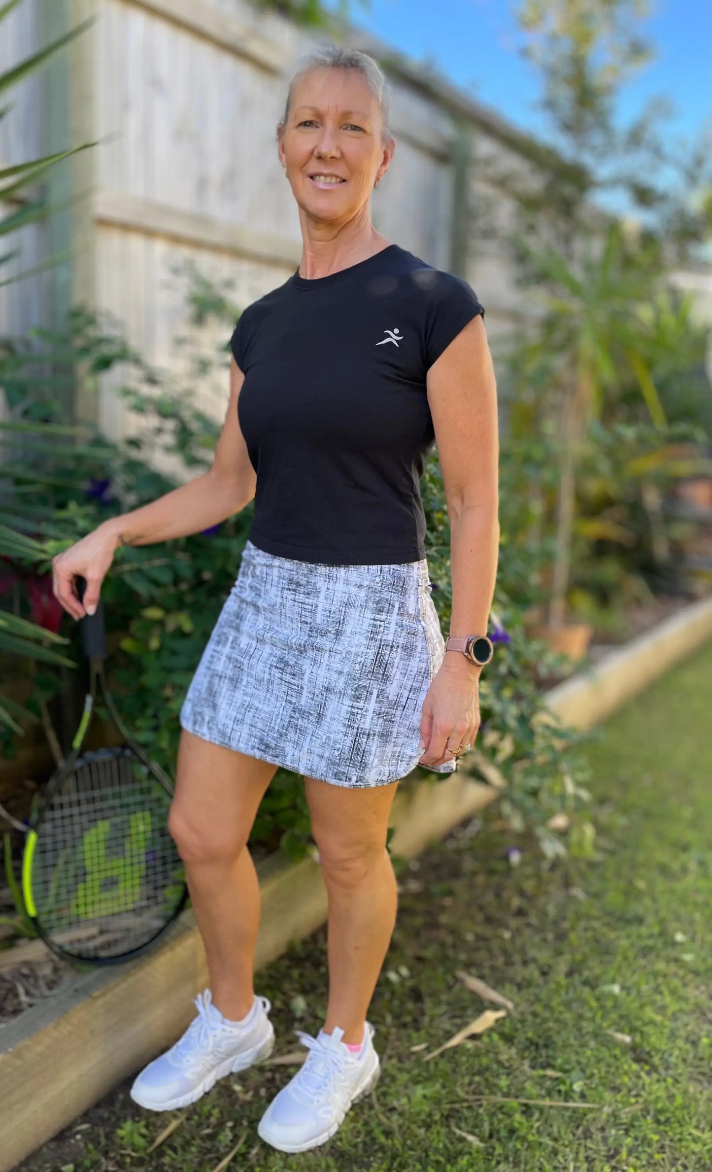 Holli Cap Sleeve Tee - gmaxx