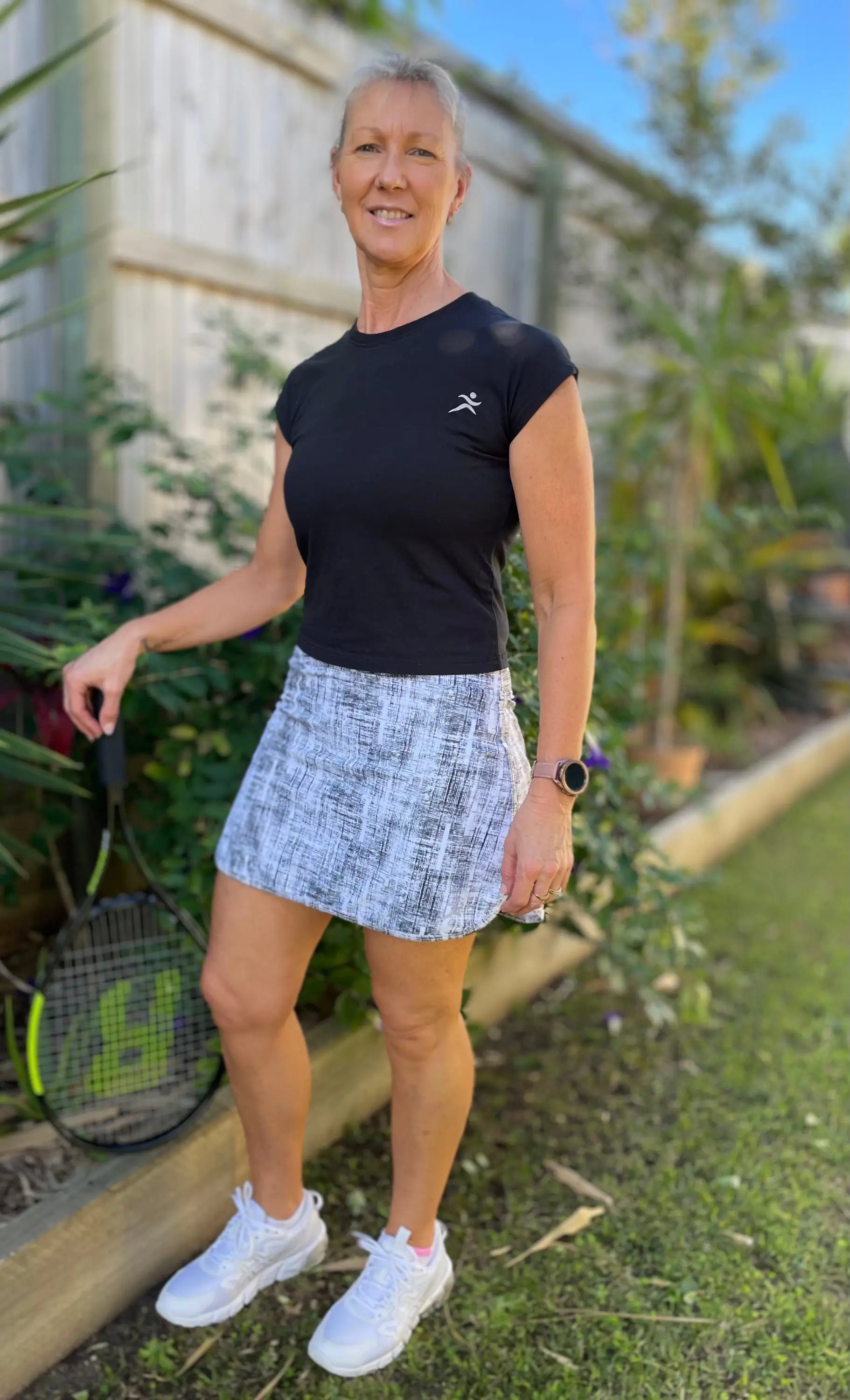Holli Cap Sleeve Tee - gmaxx