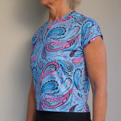 Holli Mesh Tee - gmaxx