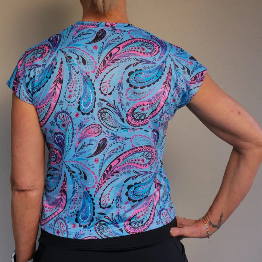 Holli Mesh Tee - gmaxx