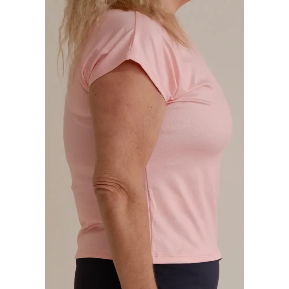 Holli Mesh Tee - gmaxx