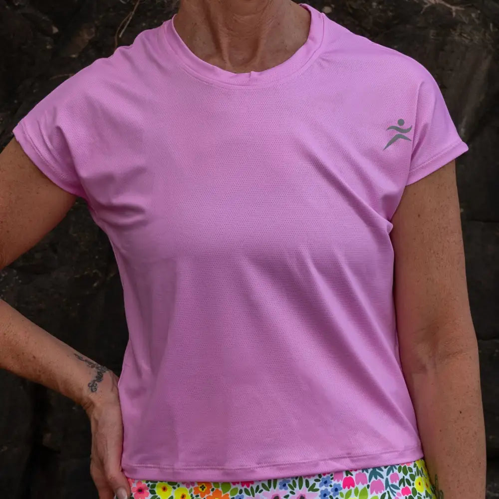 Holli Mesh Tee - gmaxx