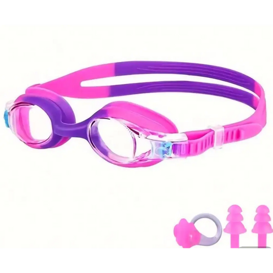  Kids goggles designed just for little swimmers!Colourful anti-fog swimming goggles keep vision crystal clear underwater