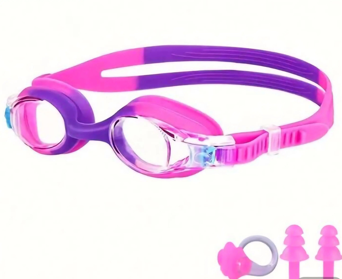  Kids goggles designed just for little swimmers!Colourful anti-fog swimming goggles keep vision crystal clear underwater
