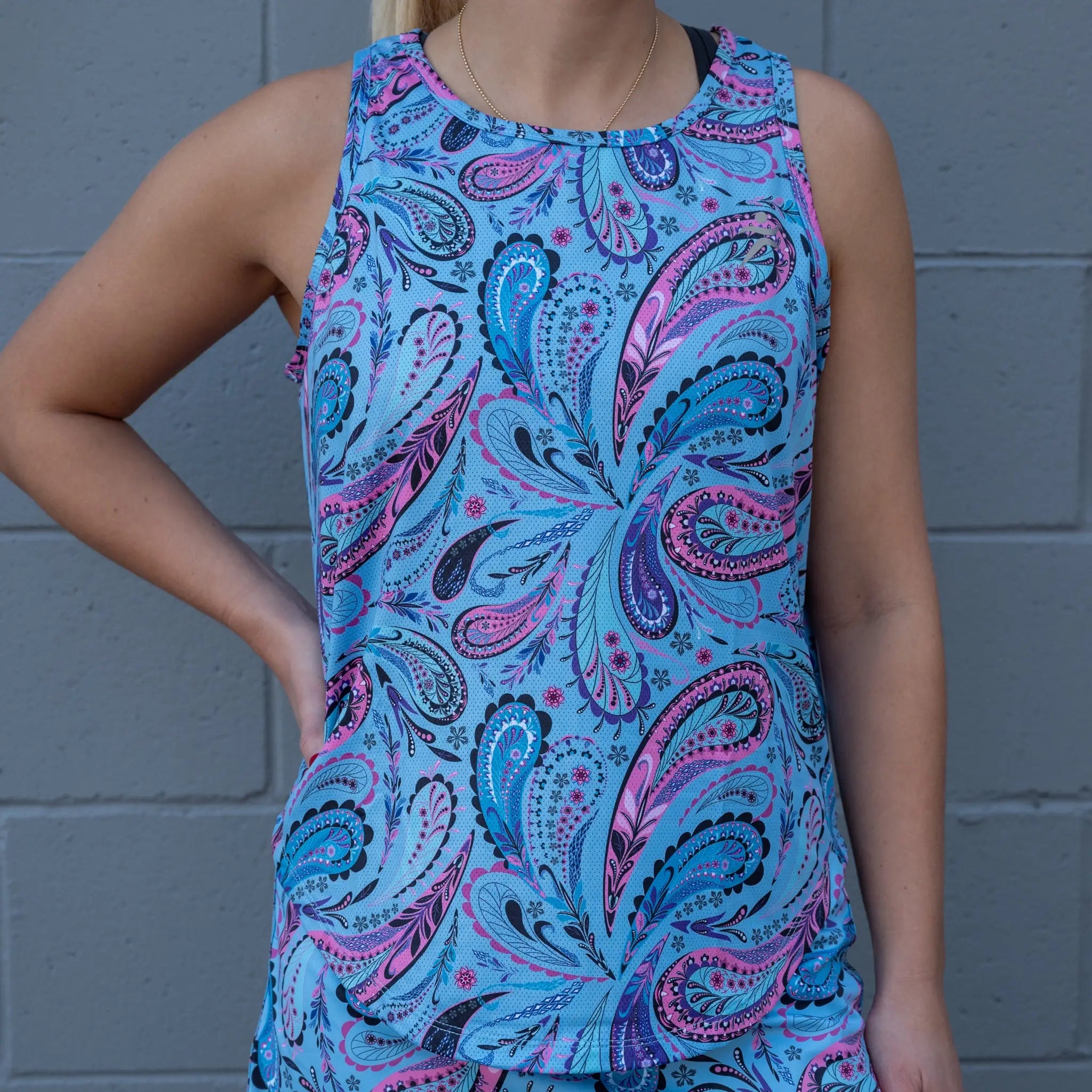 Kylie Mesh Tanks - gmaxx
