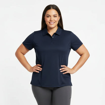 Ladies Accelerator Polo -  Navy - Shirts & Tops