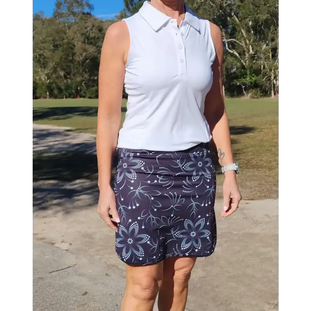 Dana Longer Skort with Pockets - Skorts