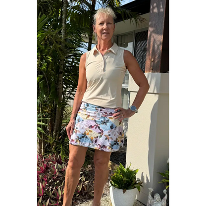 Ladies Sleeveless Polo - Shirts & Tops