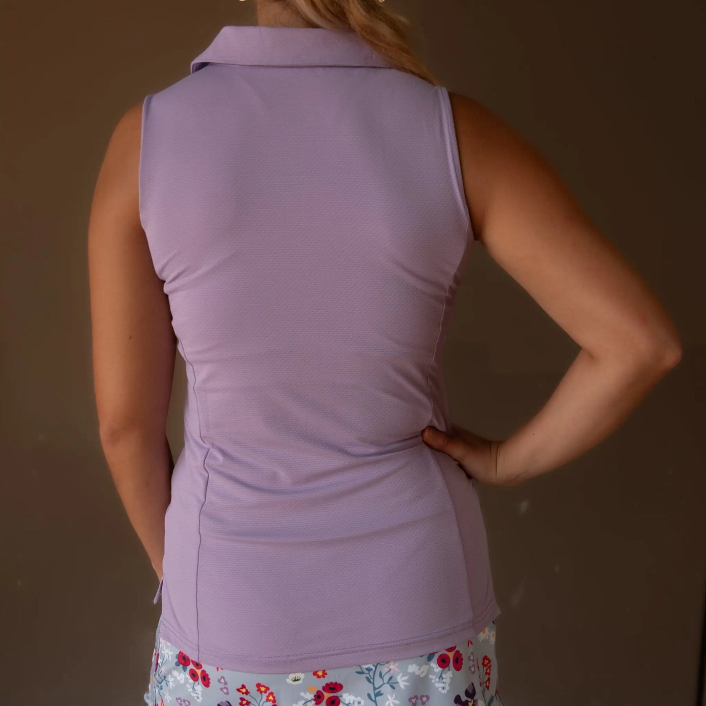 Ladies Sleeveless Polo - gmaxx
