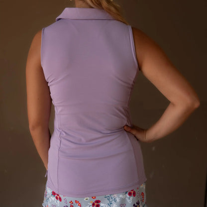 Ladies Sleeveless Polo - gmaxx