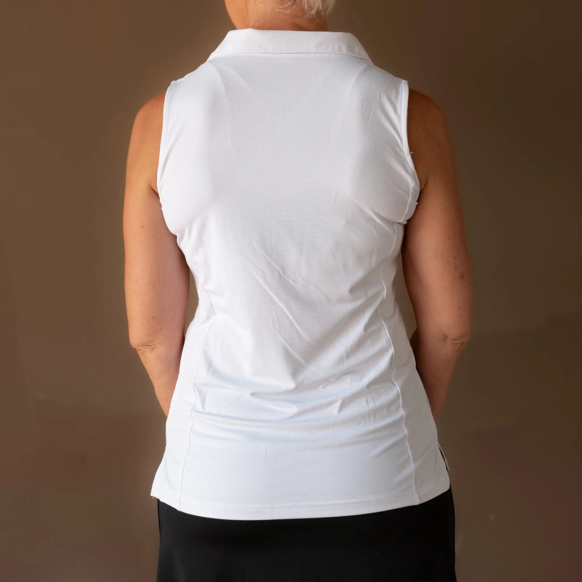 Ladies Sleeveless Polo - gmaxx