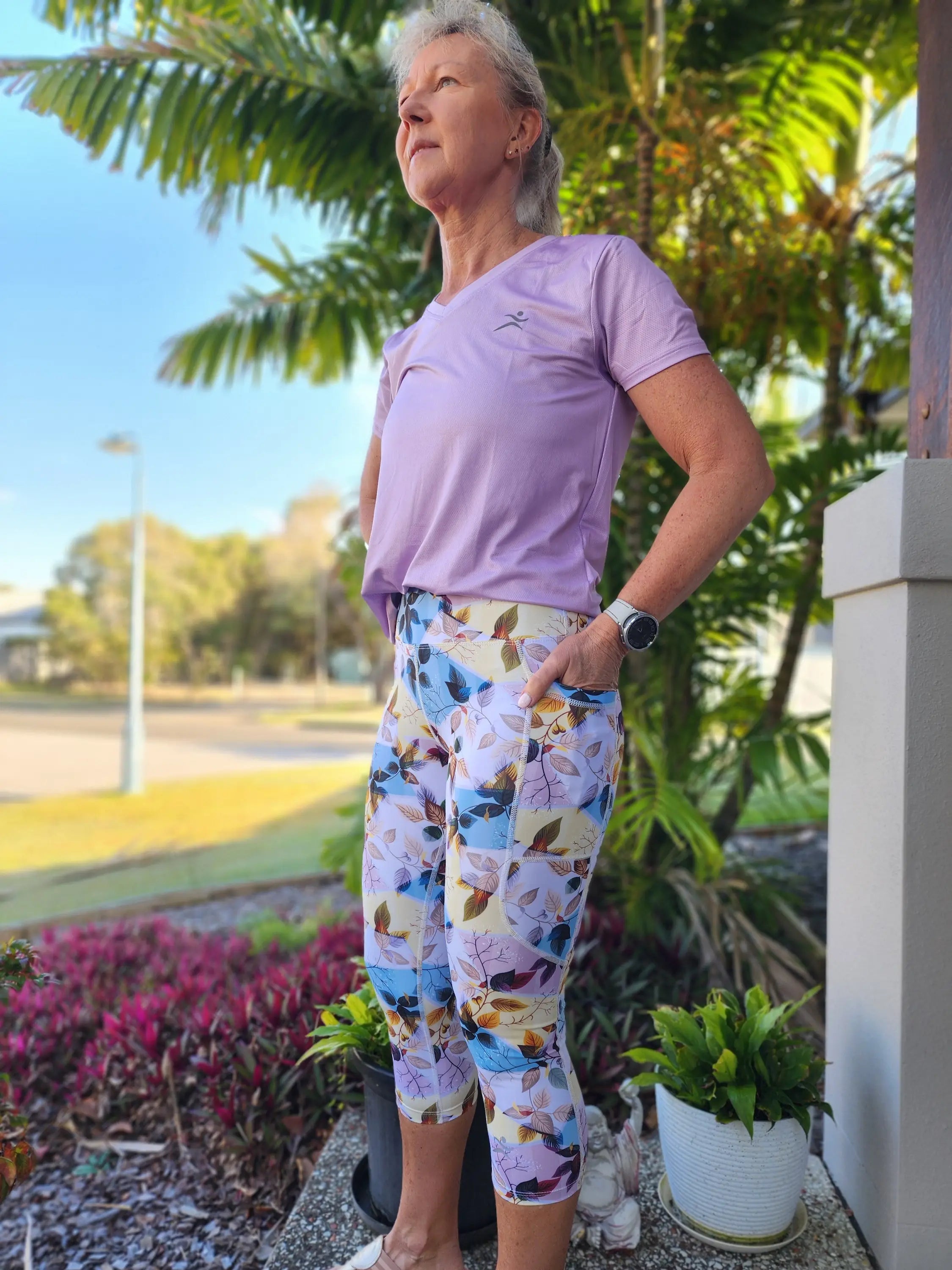 Laini 3/4 Active Leggings - Activewear