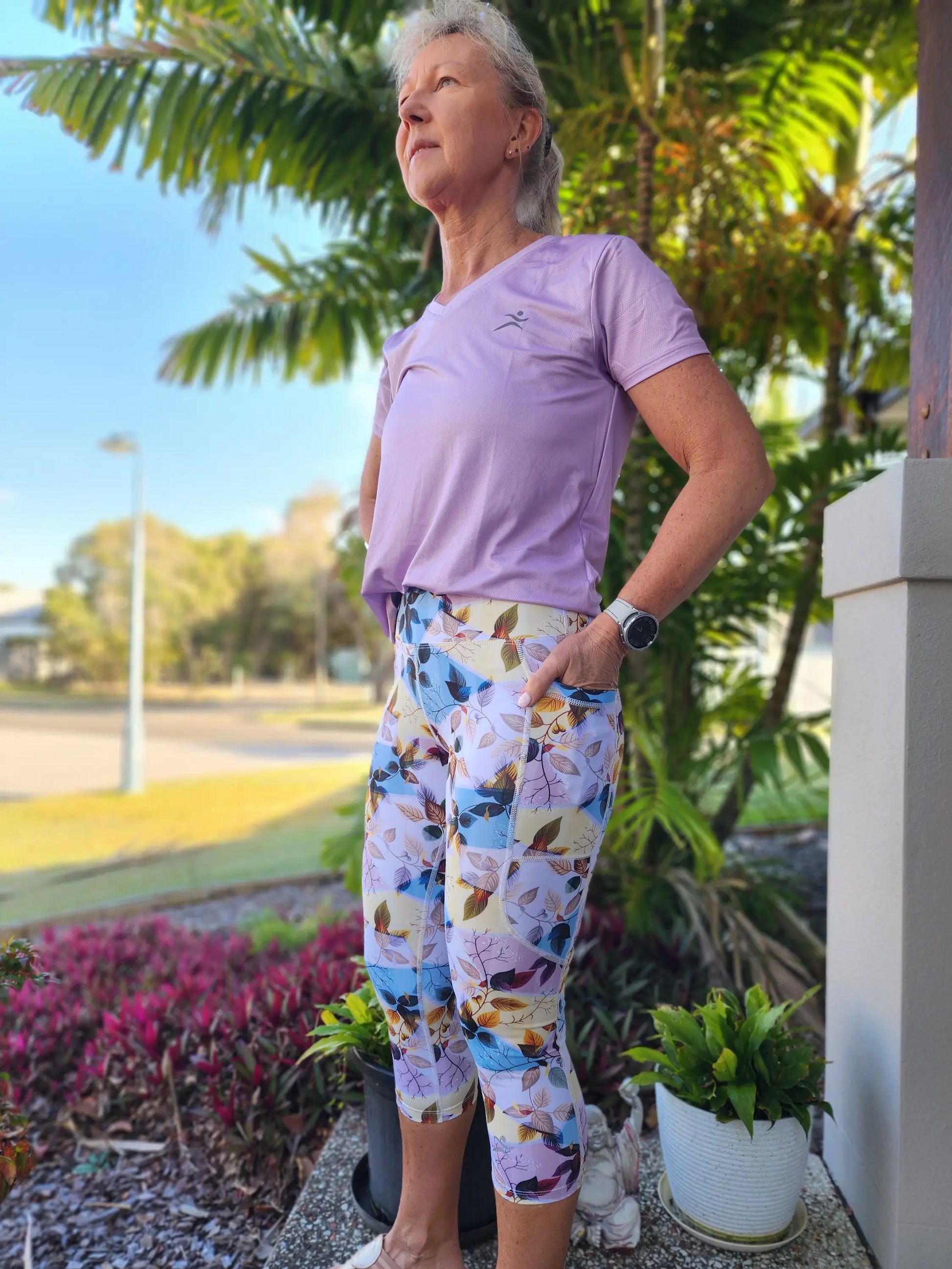 Laini 3/4 Active Leggings - Activewear