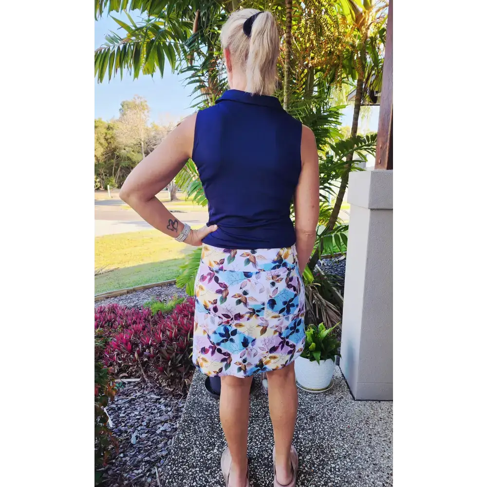 Laini Longer Skort with Pockets - Skorts