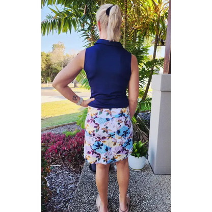 Laini Longer Skort with Pockets - Skorts