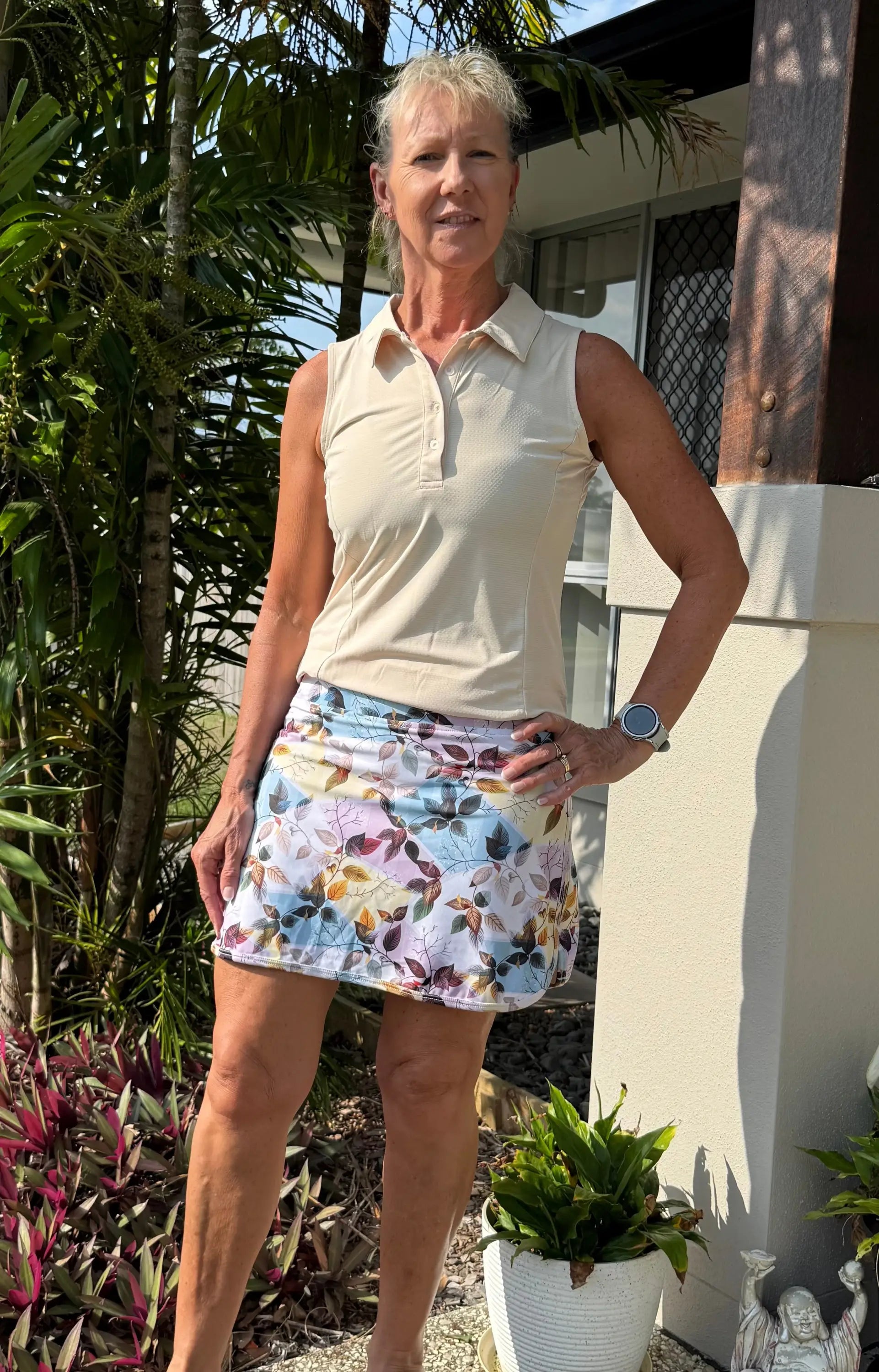 Laini Skort with Pockets - Skorts