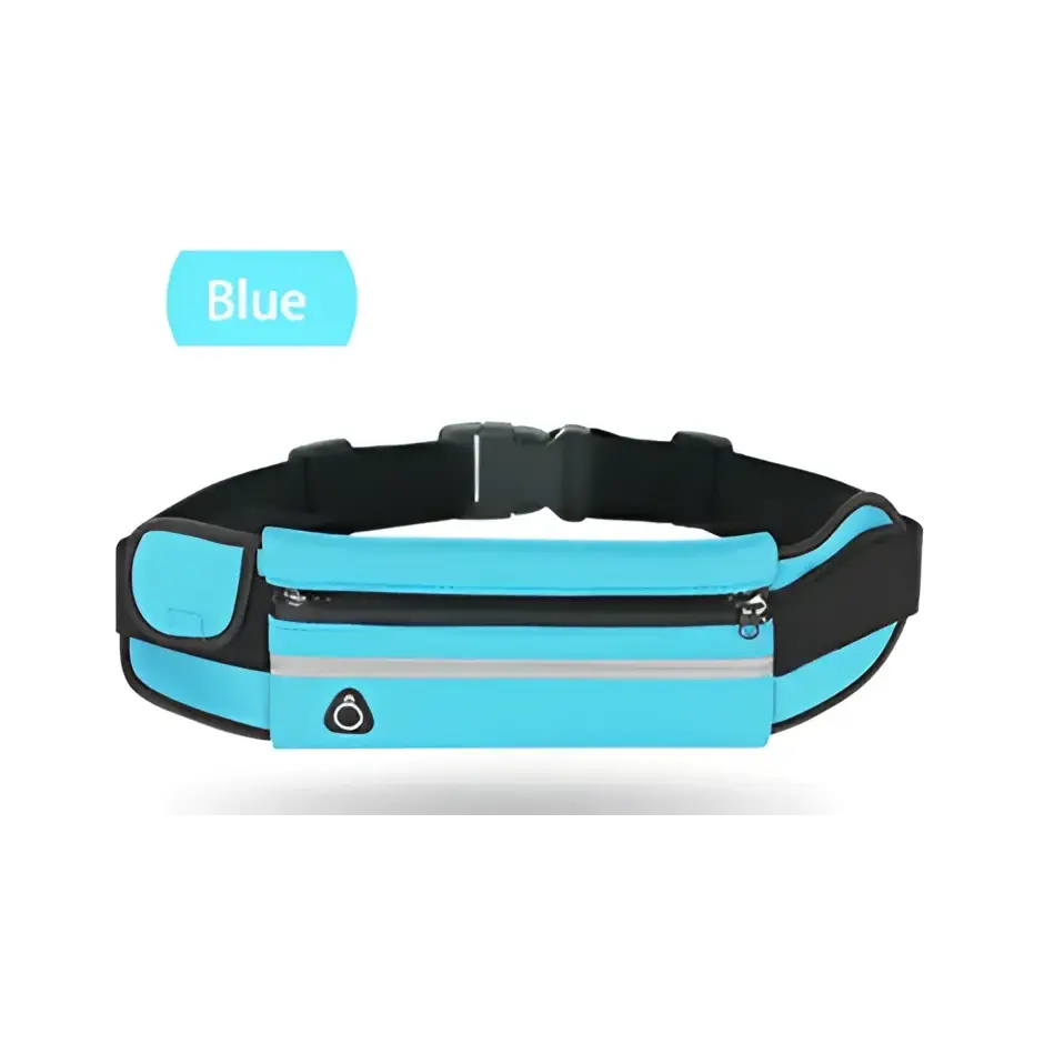 Lay Flat Waterproof Bum Bags Assorted Colours - gmaxx