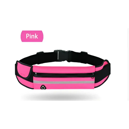 Lay Flat Waterproof Bum Bags Assorted Colours - gmaxx