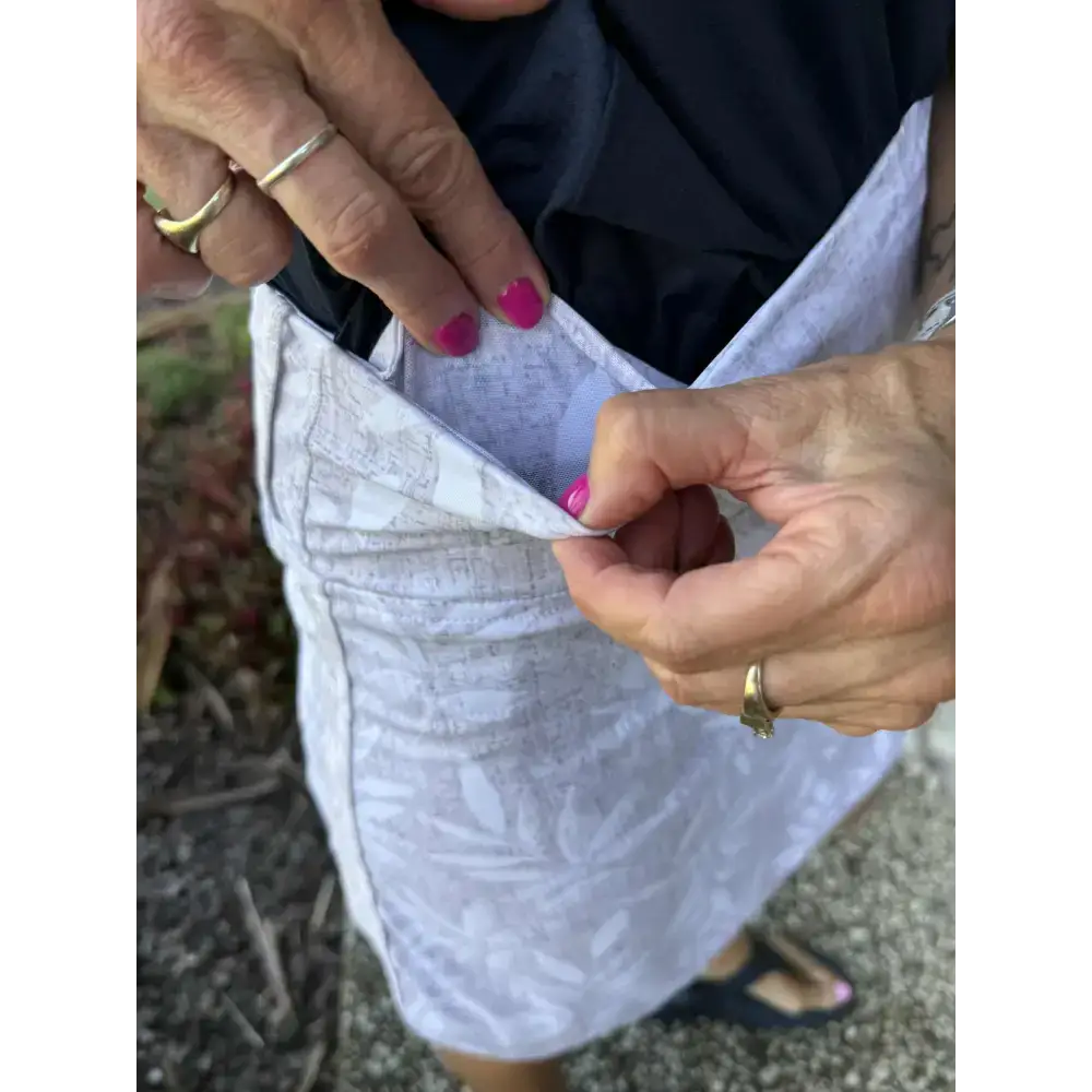 Liza - Longer Skort with Pockets - for golfer sand Lawn Bowls