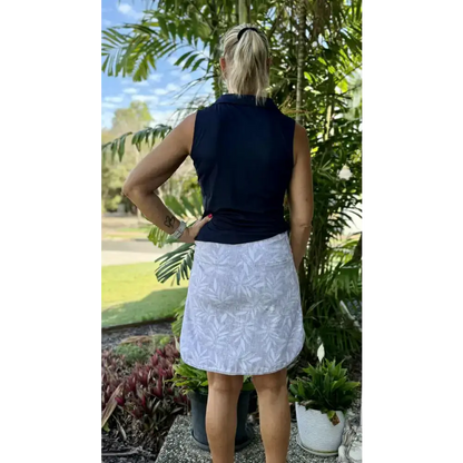 Liza - Longer Skort with Pockets - for golfer sand Lawn Bowls