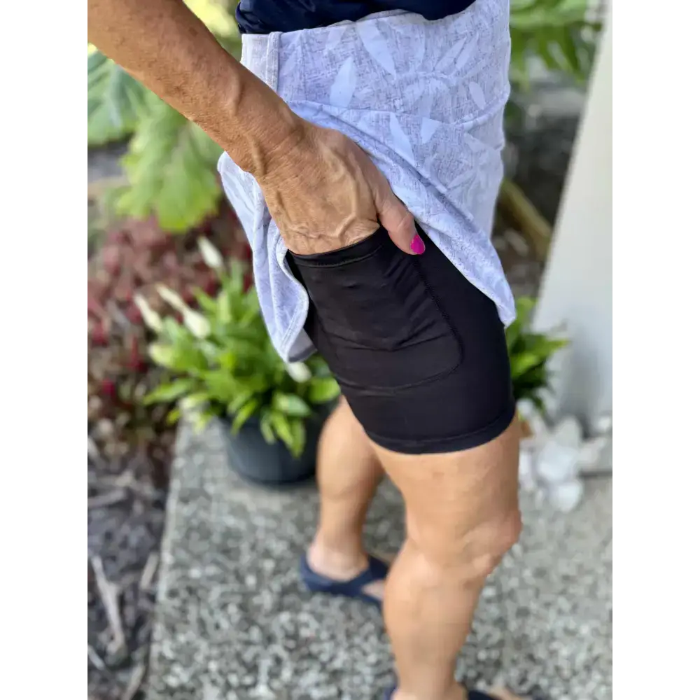 Liza - Longer Skort with Pockets - for golfer sand Lawn Bowls