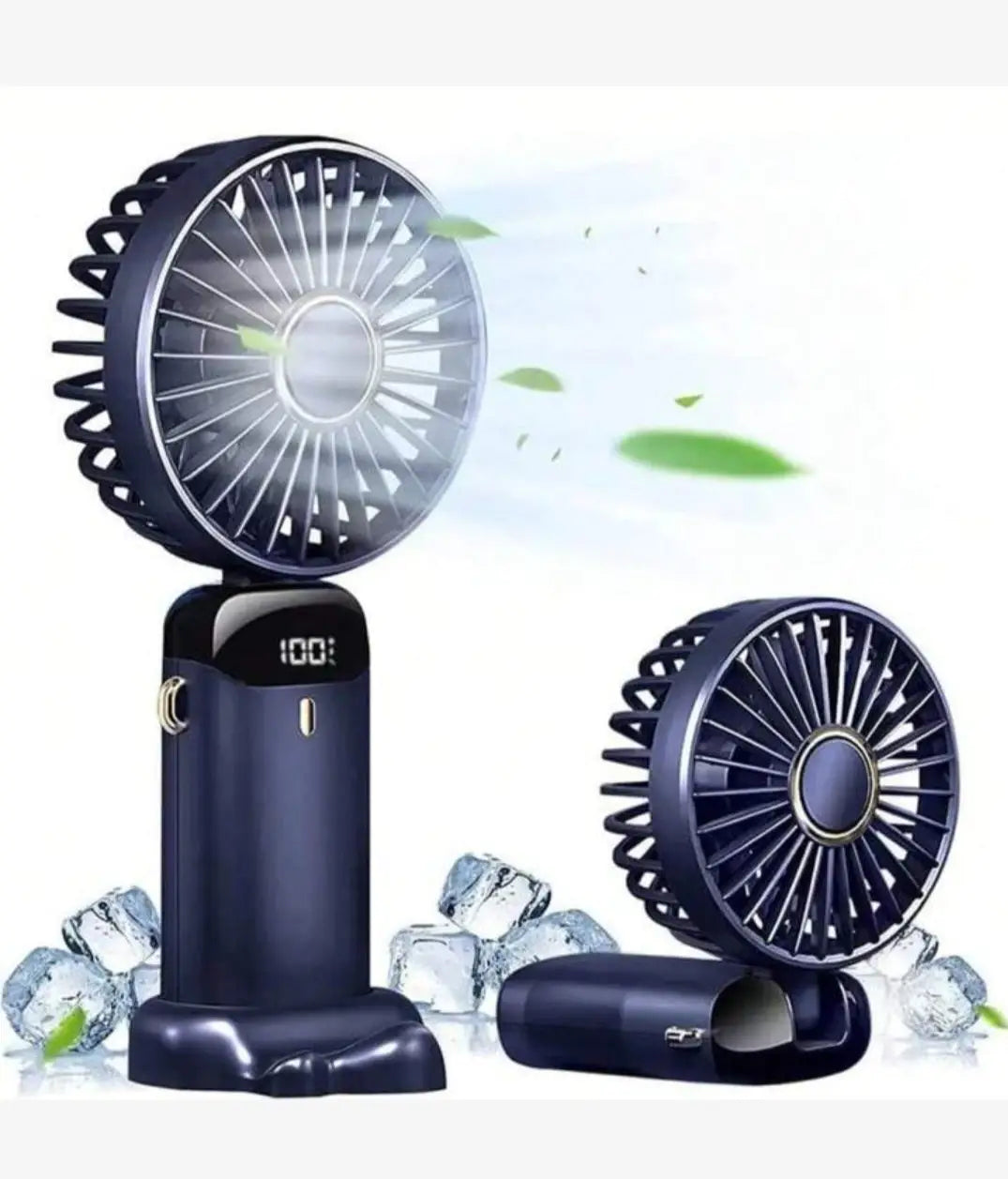 Personnel Battery Operated Fan , 5 speed,Perfect For Hot Flushes
