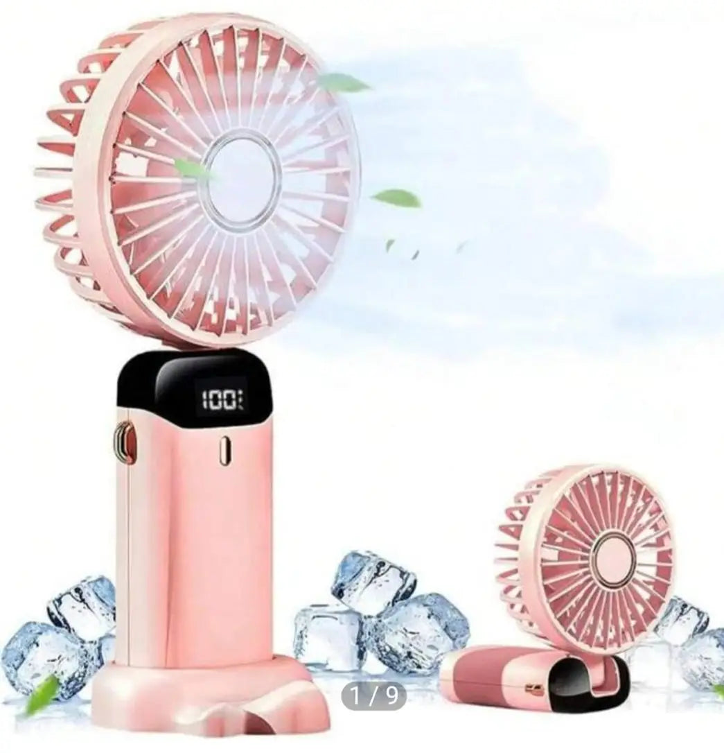 Personnel Battery Operated Fan , 5 speed,Perfect For Hot Flushes