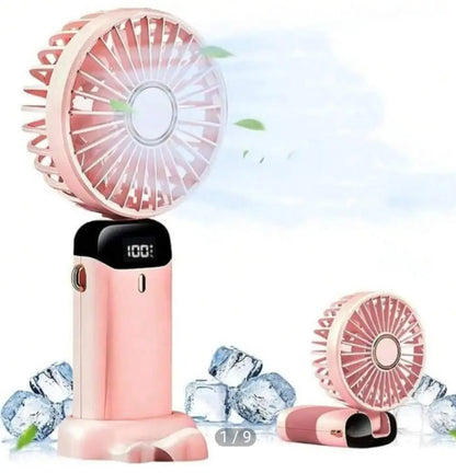 Personnel Battery Operated Fan , 5 speed,Perfect For Hot Flushes