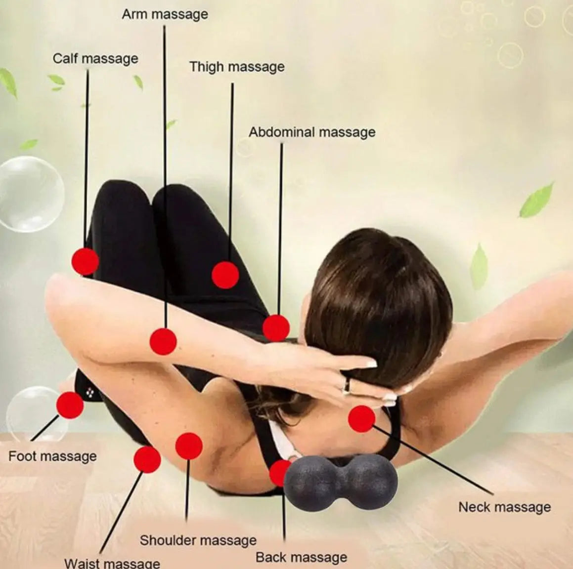 Myofascia Ball "Peanut" Massager - gmaxx