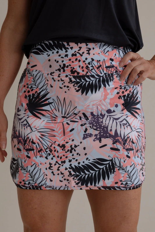 Tropical Print Golf, Pickleball, Tennis Skort/ Skirt 