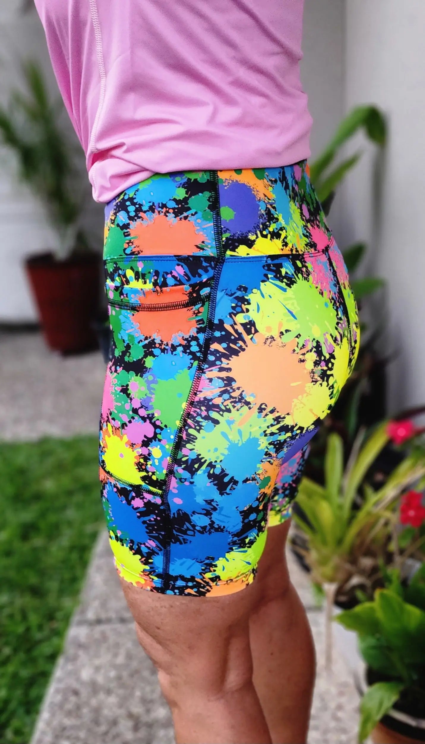 Paintball - Bike Shorts - shorts