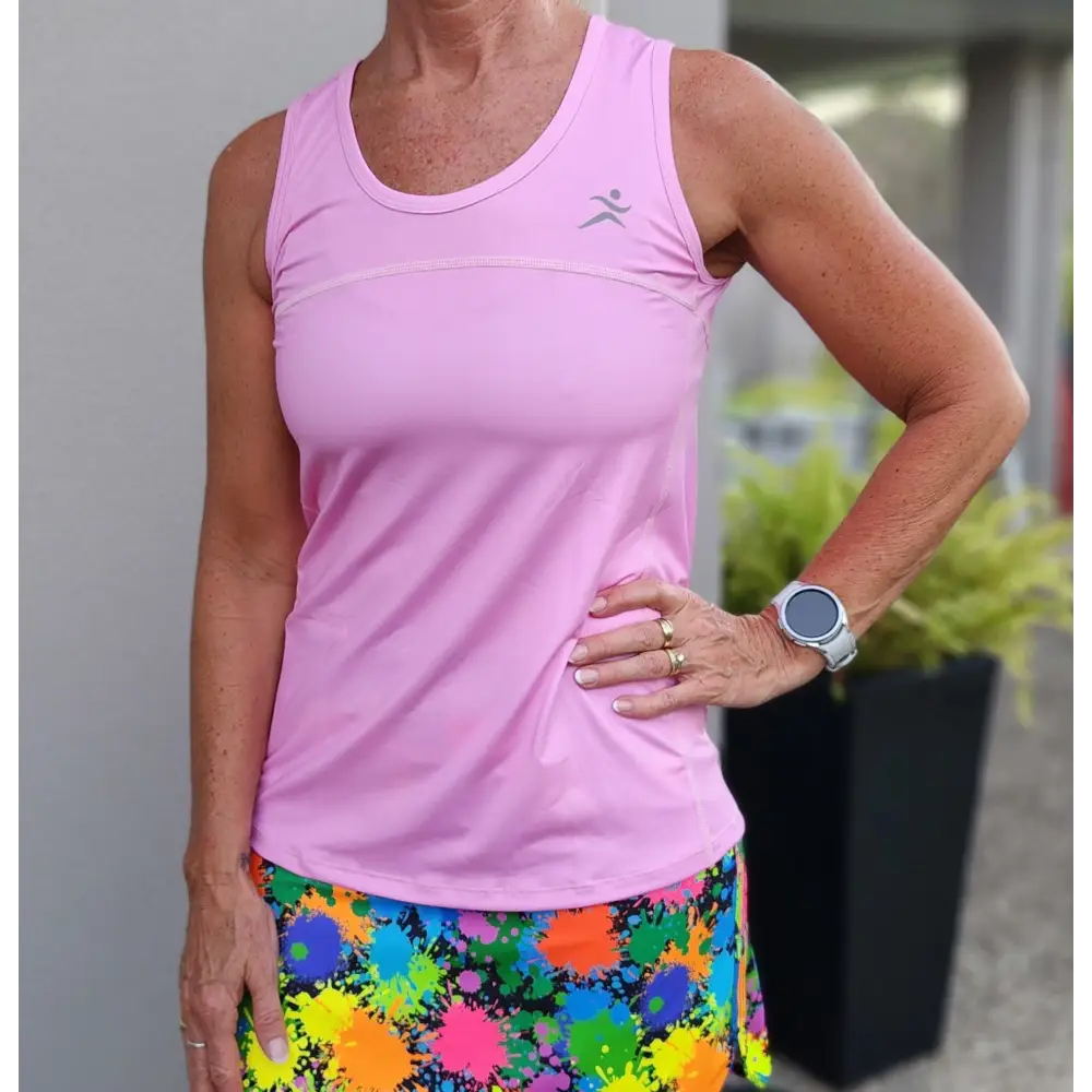 Paint Splatter Print, Neon Colours, Golf, Pickleball, Tennis Skort/ Skirt 