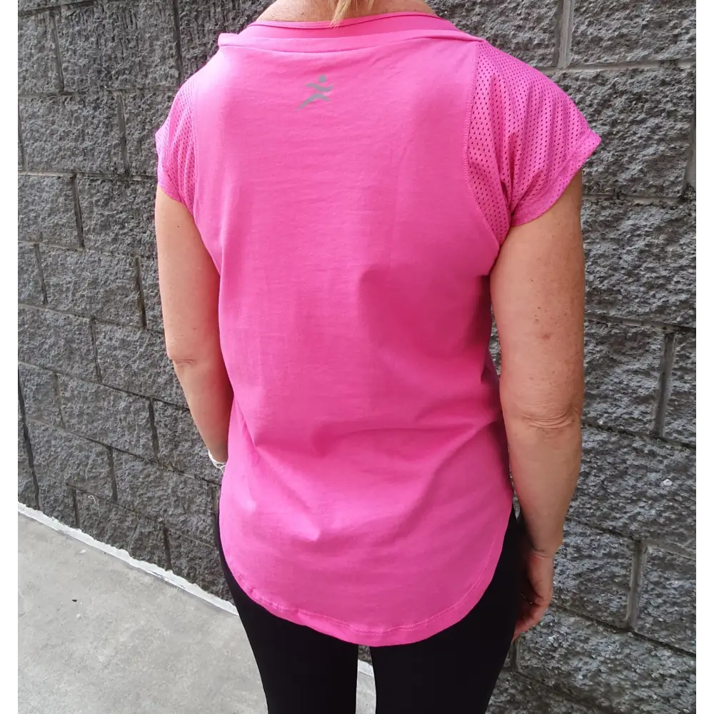 Gmaxx Cancer Fundraiser Tee Hot Pink
